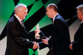 Ing. Jakub Strnad, Ph.D., general director of LASAK, receiving the 2010 Czech Scientific Award.